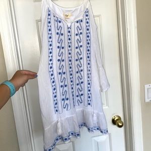 Brand New Medium Cold Shoulder Dress or Cover up-